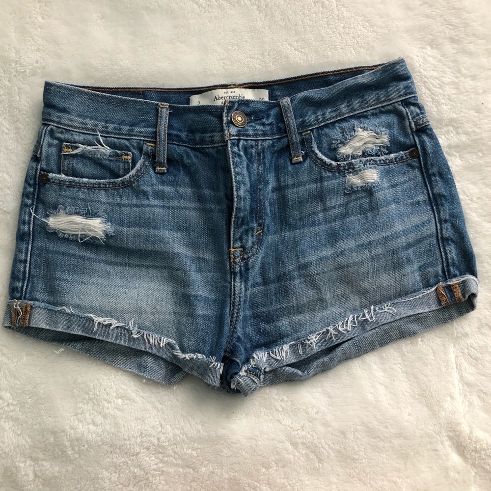 Abercrombie denim shorts